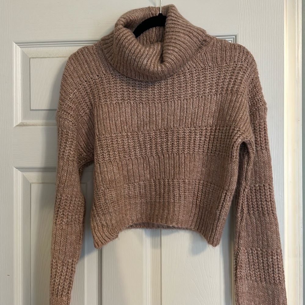 Urban outfitters BGD cropped turtle neck sweater